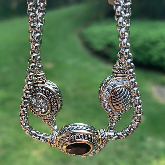 New Designer Style CZ and Crystal Bracelet - Picture 6 of 10